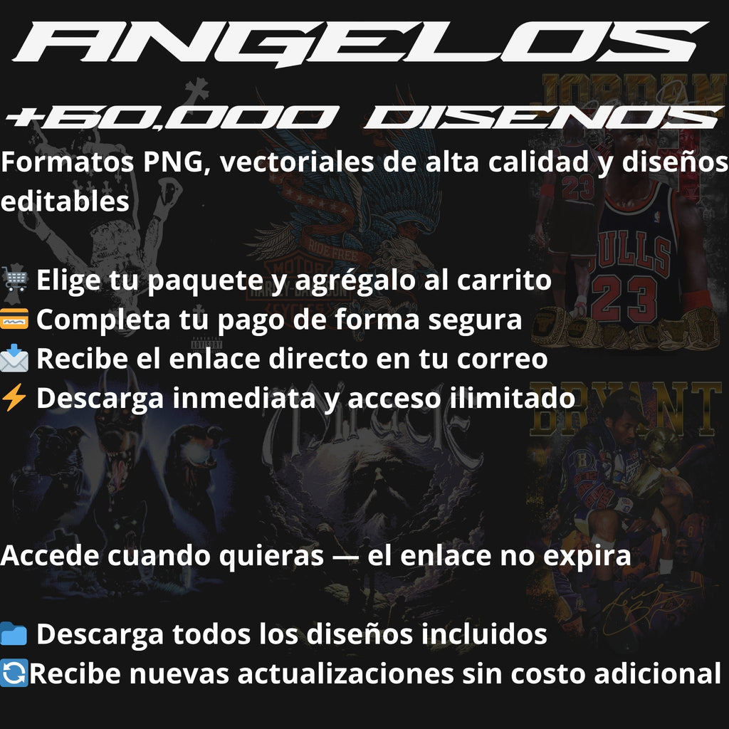 ANGELOS +60,000 DISEÑOS