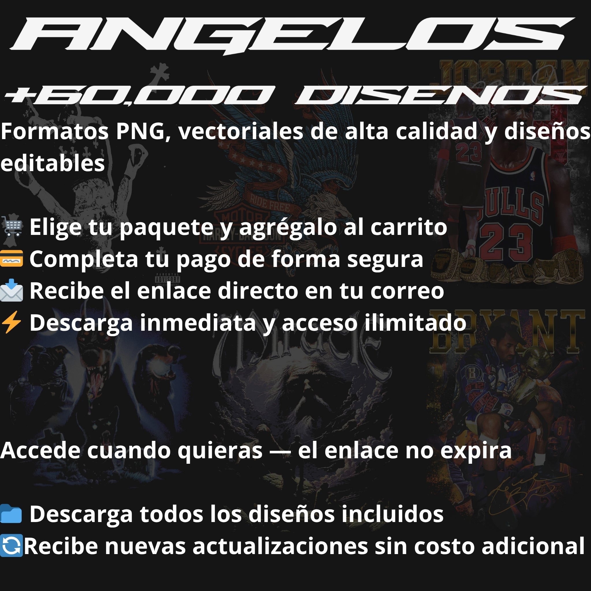 ANGELOS +60,000 DISEÑOS