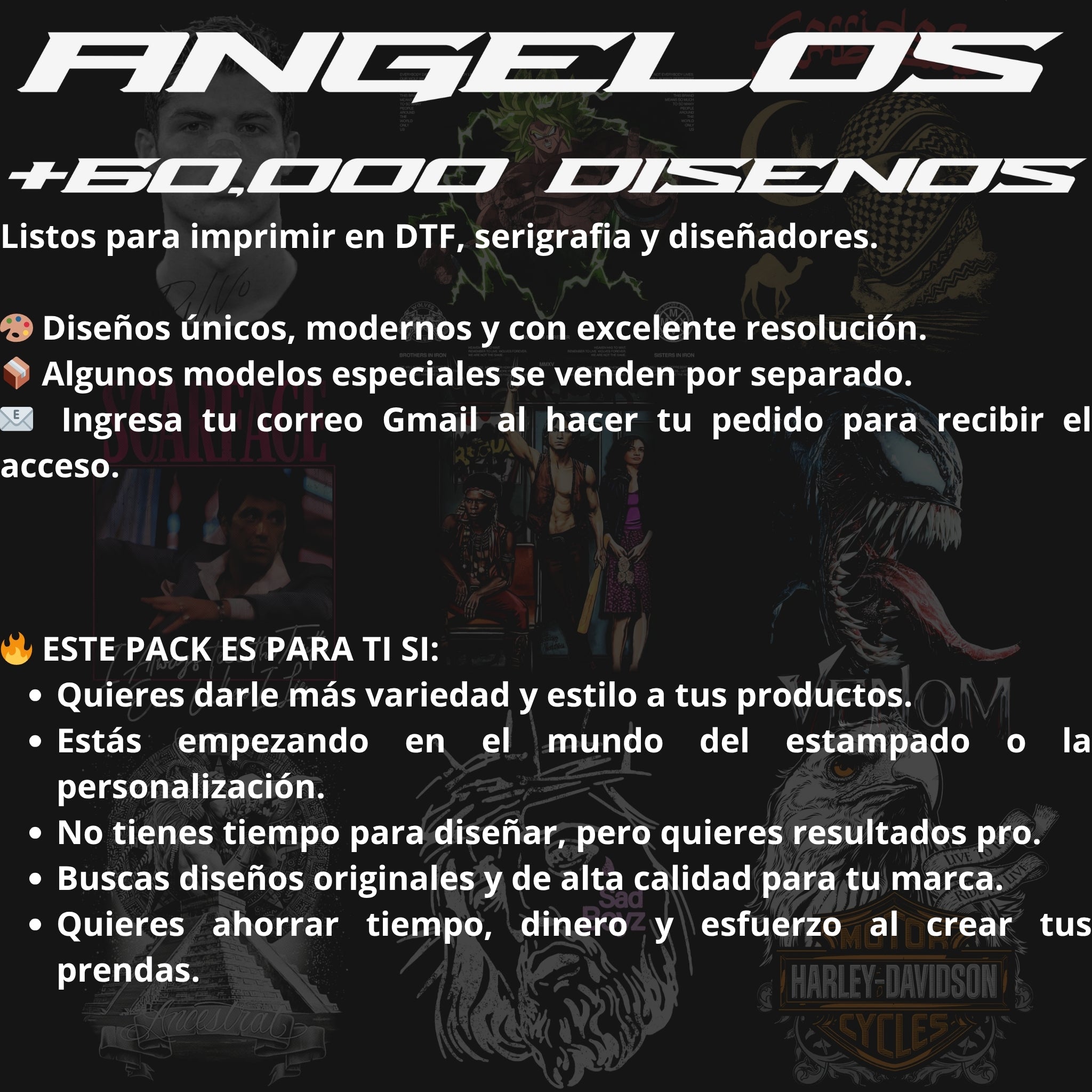 ANGELOS +60,000 DISEÑOS