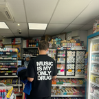 MUSIC IS MY ONLY DRUG